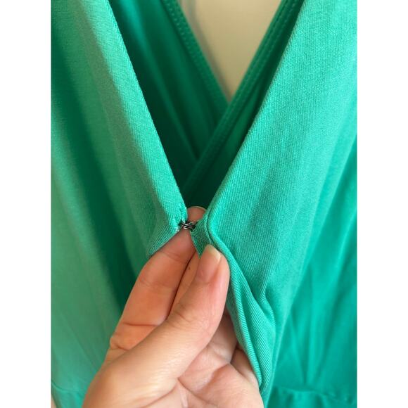 Ava & Viv Turqoise Midi Dress Spring 4XL New with Tags - Picture 2 of 5